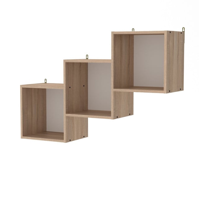 Полка навесная Компанит П-3 750х300х1114 мм Дуб сонома (2209701)