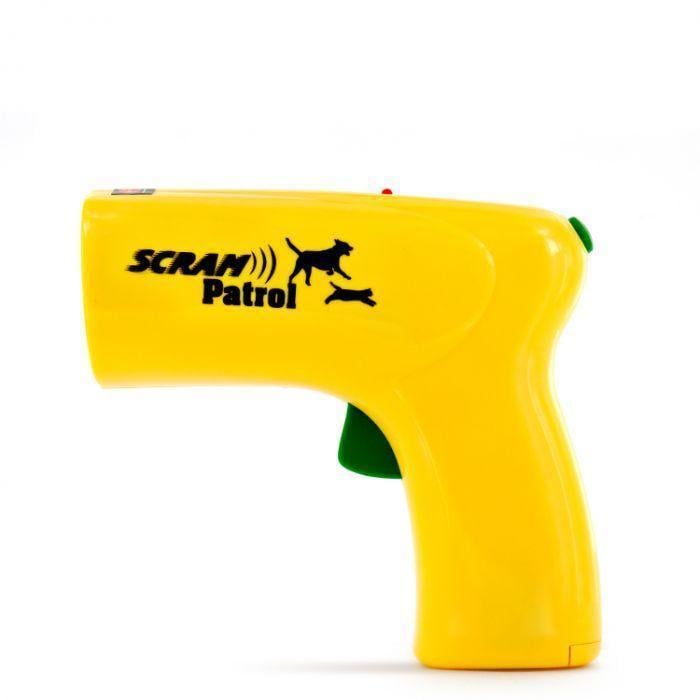 Ультразвуковой отпугиватель собак Scram Patrol 0027 Yellow (17079)