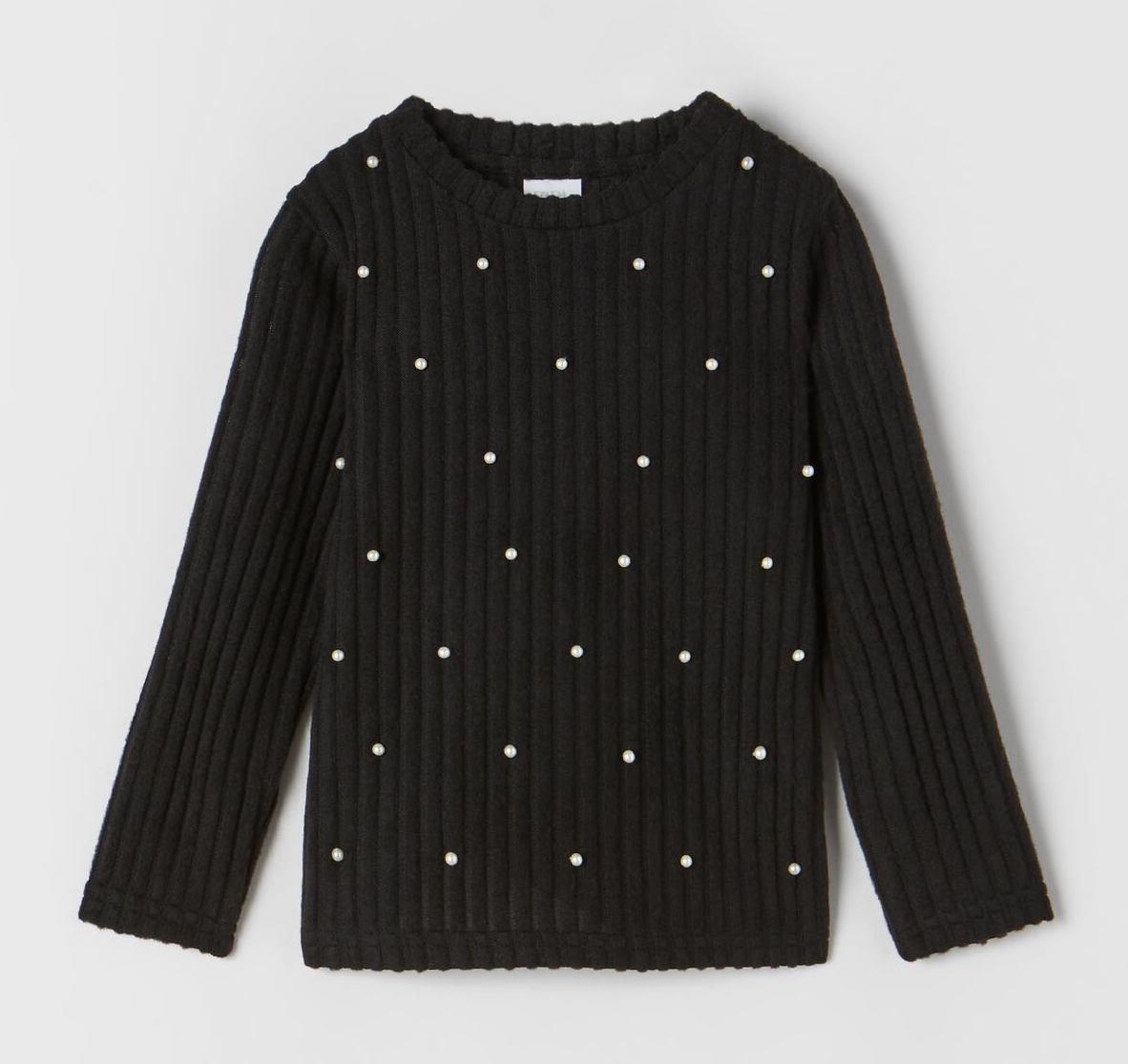 Кофта для девочки Zara 152 см Черный (2878112800)