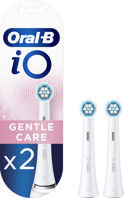 Насадки для электрической зубной щетки Oral-B iO Gentle Care 2 шт. Белый - фото 2