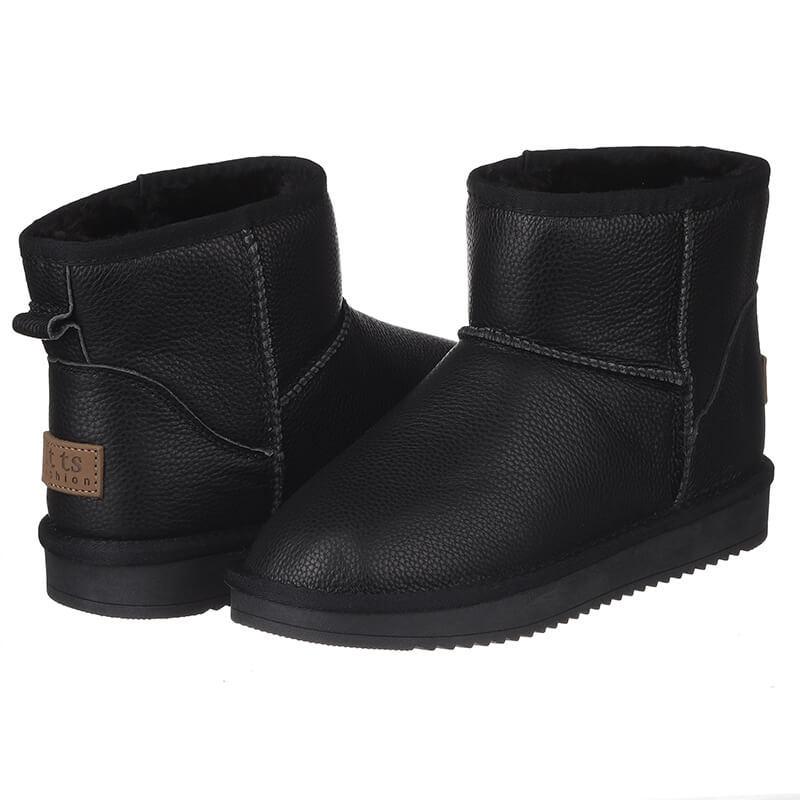 Угги женские It ts 5854-1 кожаные р. 37 Черный (80025) Угги женские It ts 5854-1 кожаные р. 37 Черный (80025)