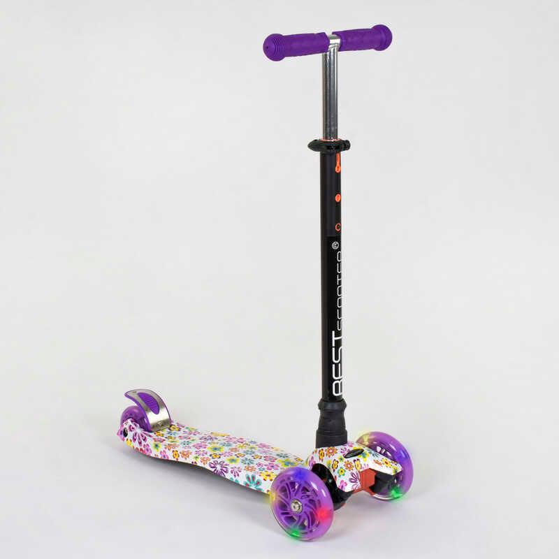 Самокат Best Scooter А 25528 /779-1326 MAXI 4 колеса PU d 12 см