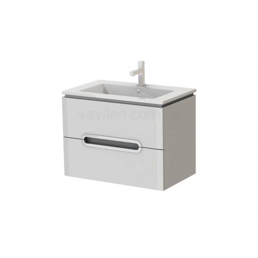 Тумба з умивальником Prato Ювента Pr-75 Білий (17786)