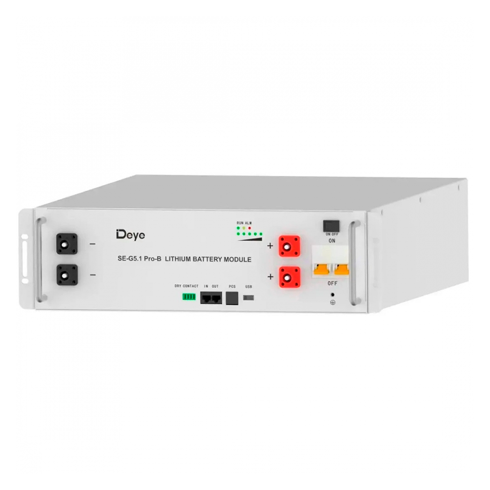 Аккумуляторный блок Dyness LiFePO4 SE-G5.1Pro-B 5,12 кВт 51,2V 100 Aч (2382818638)