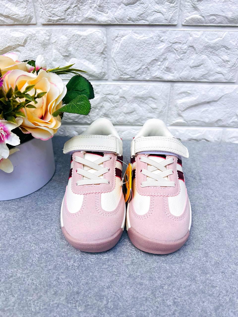 Кросівки для дівчинки Clibee 1855 р. 27 17 см Рожевий - фото 2