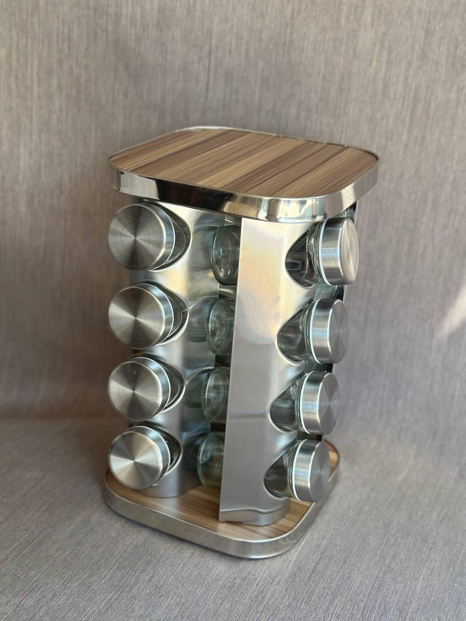 Набор для специй Edenberg EB-18005 на подставке 17 пр. (19071039)