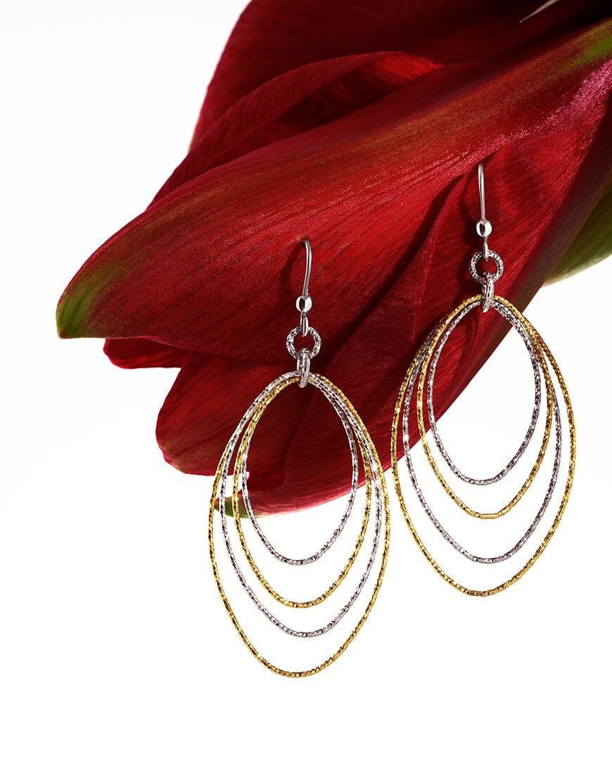 Сережки Spring жіночі IVA JEWELRY золоті One size