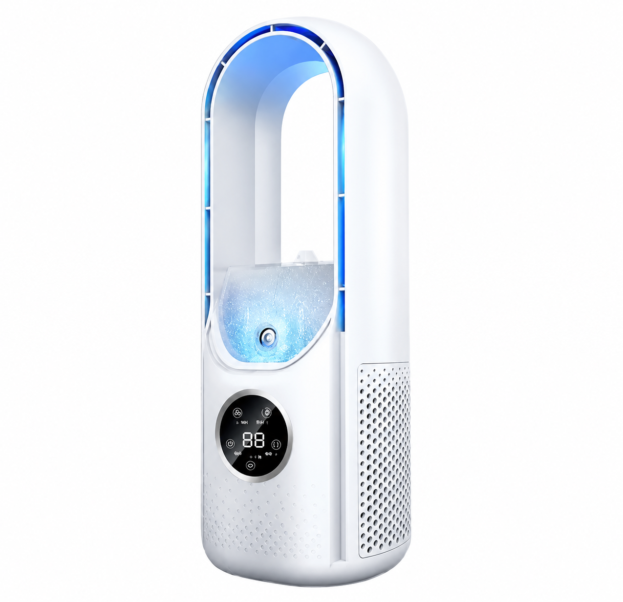 Мини-кондиционер USB с водяным охлаждением и таймером (ML-06357) Мини-кондиционер USB с водяным охлаждением и таймером (ML-06357)