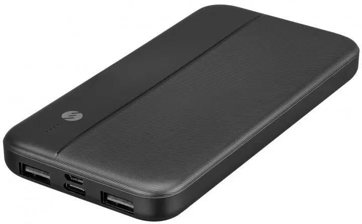 Повербанк Li-pol 5V/21А S-Link IP-G10N 10000 mAh с LED-индикатором уровня заряда и защитой от перегрева Черный