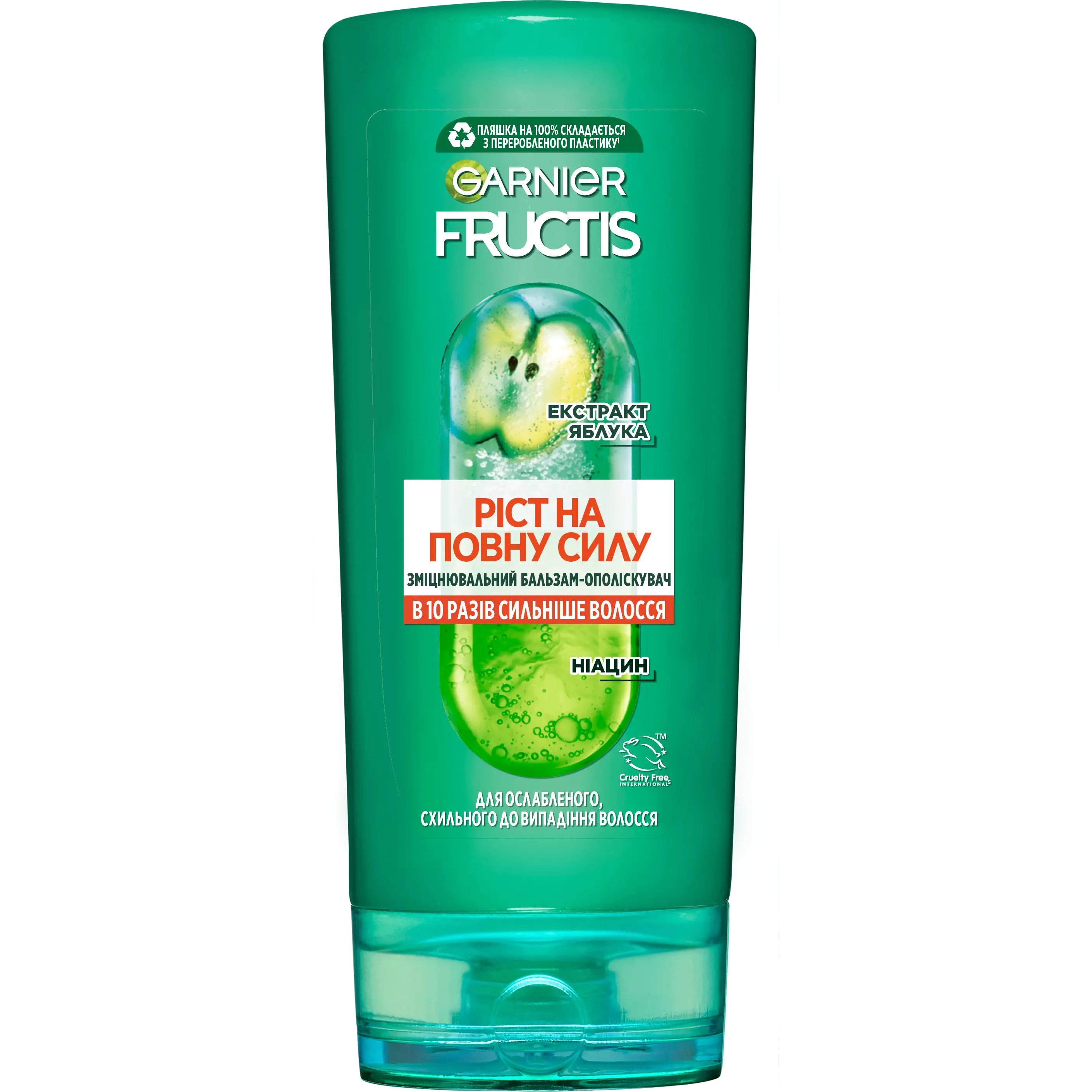 Бальзам-ополаскиватель Garnier Fructis Рост во всю силу для ослабленных волос, склонных к выпадению 200 мл (775862)
