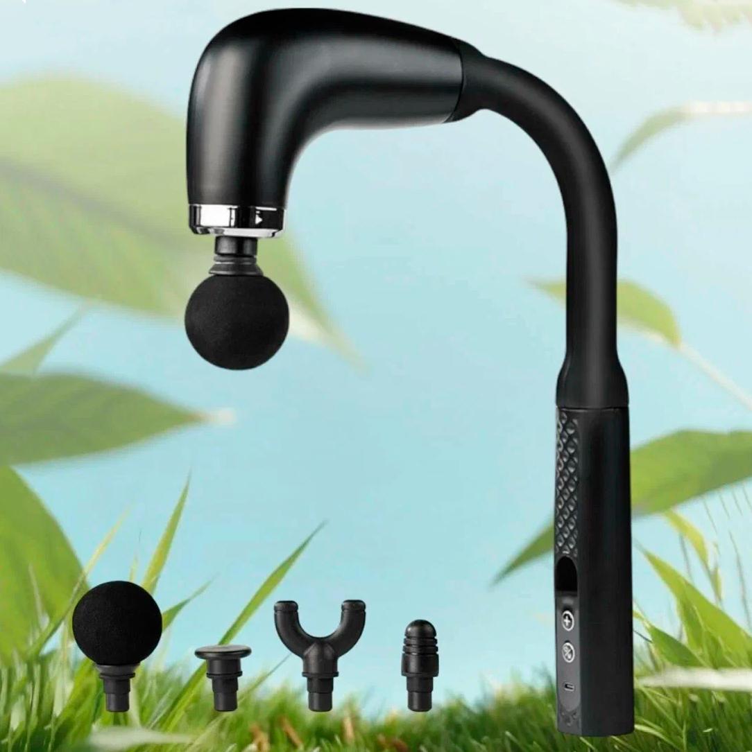 Массажер электрический массажер Maxtop MP-930 ударный аккумуляторный Черный (1010913-Black) - фото 4 Массажер электрический массажер Maxtop MP-930 ударный аккумуляторный Черный (1010913-Black) - фото 4