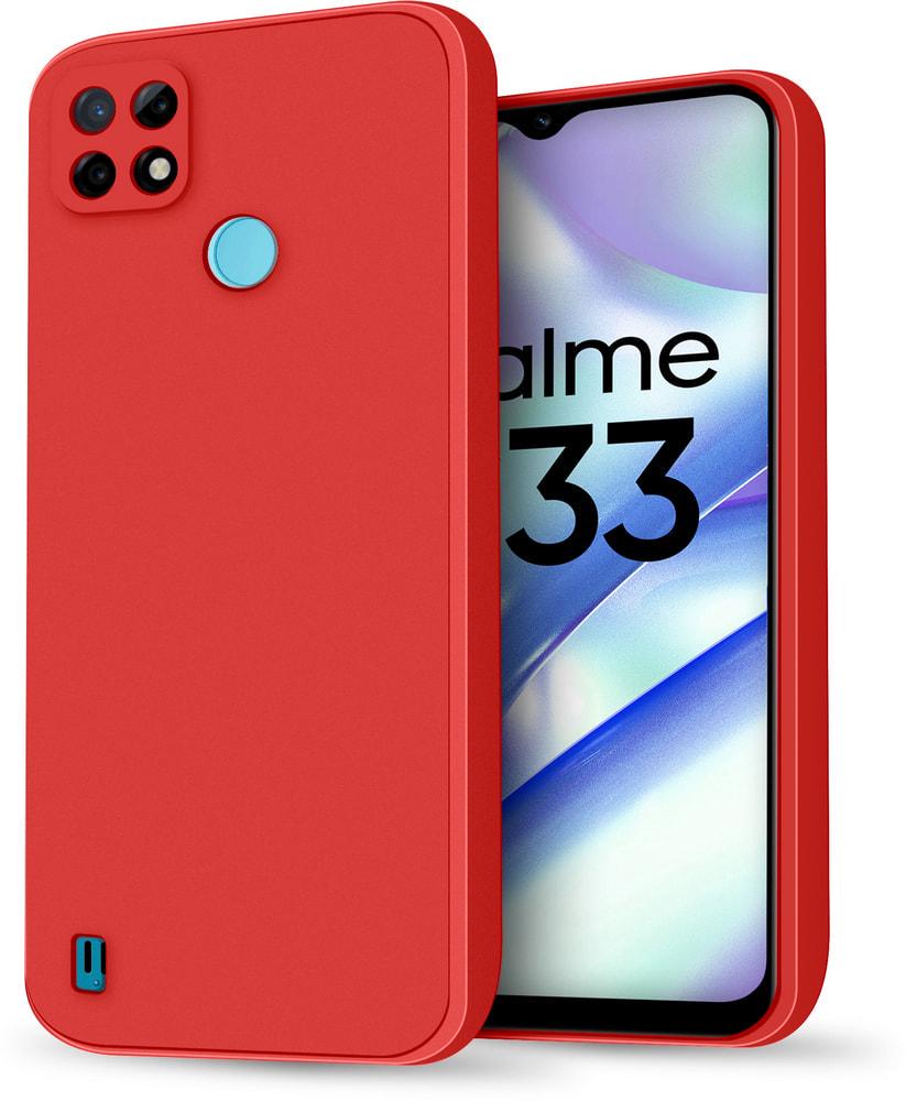 Силиконовый чехол HardCorner для Realme C21 Red (30672-2D)