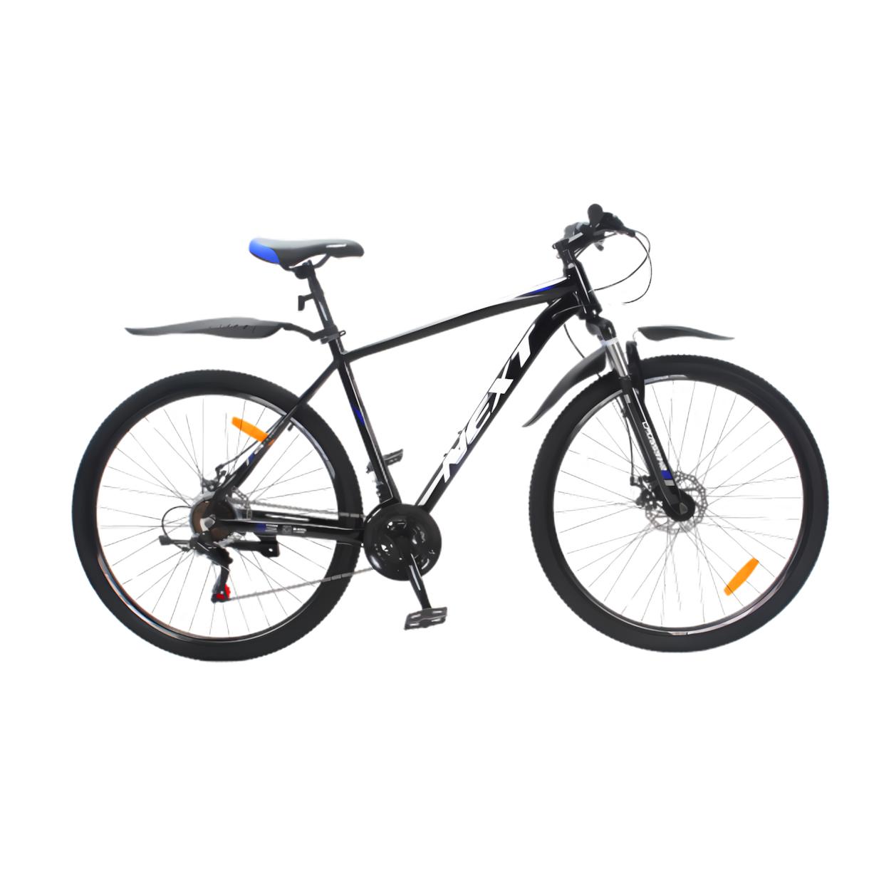 Велосипед Crossbike Next 2025 29" 20" Чорний/Синій (279)