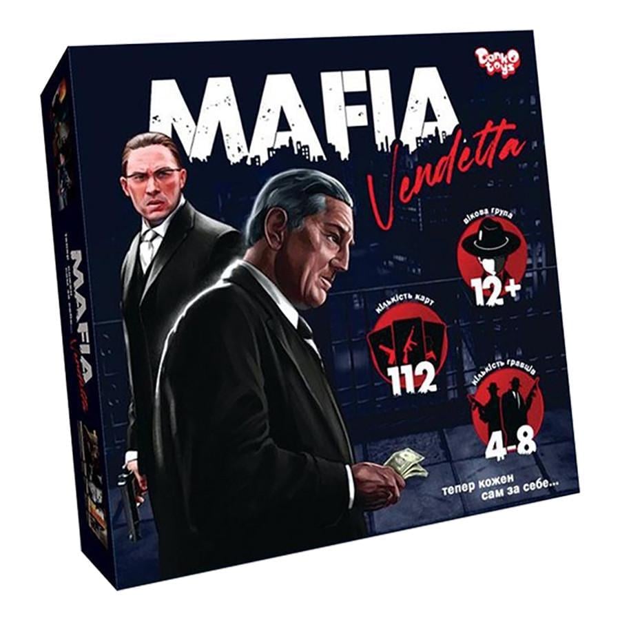 Настільна гра Danko Toys MAFIA Vendetta MAF-01-01U (RLT21094) Настільна гра Danko Toys MAFIA Vendetta MAF-01-01U (RLT21094)