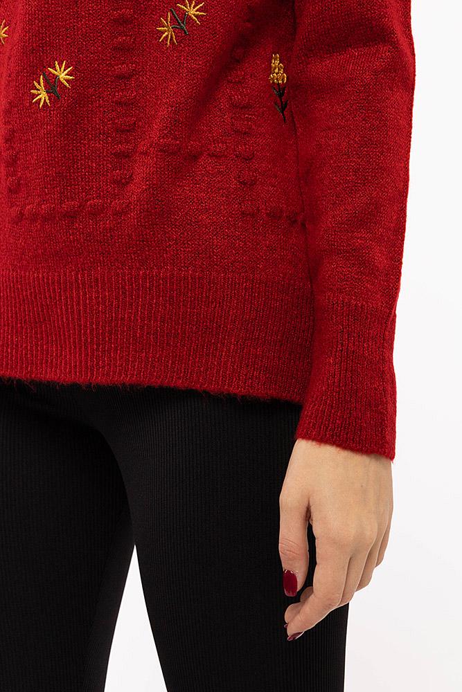 Светр жіночий р. 46 Червоний (SKT000853819) - фото 2