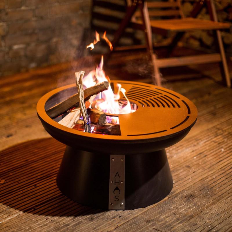 Чаша-очаг на дровах Ahos Fire PIT 600 мм Ржавый (FIR-PIT-600) - фото 2