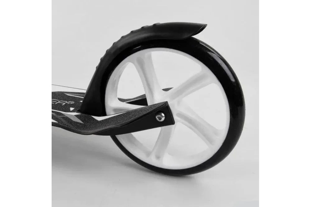 Самокат двухколесный Best Scooter 87280 зажим руля/колеса PU 20 см/1 амортизатор (374290) - фото 4