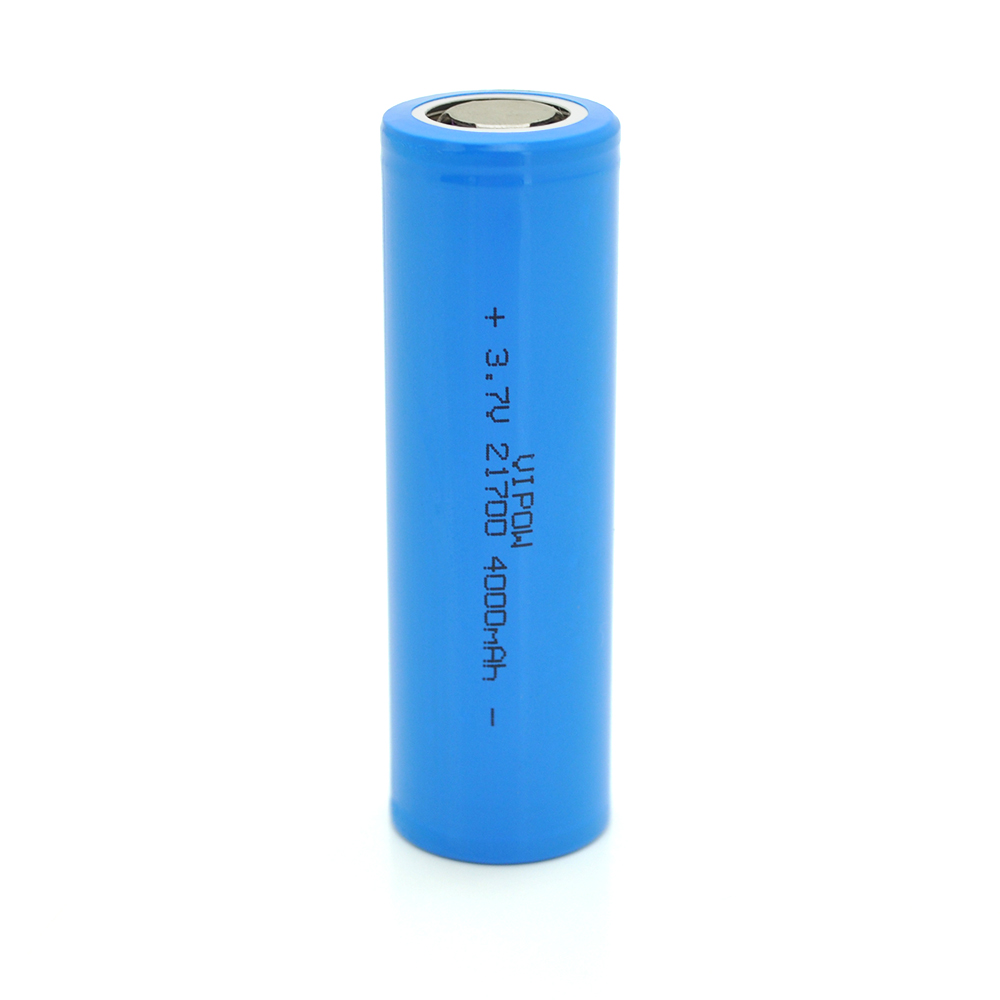Аккумулятор литий-ионный 21700 Vipow ICR21700 FlatTop 4000 mAh 3,7V Blue (YUT_V5907)