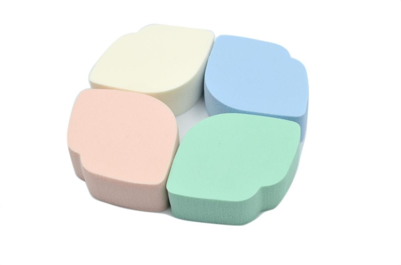 Спонж косметический для макияжа Beauty Luxury SP-06 4 шт.