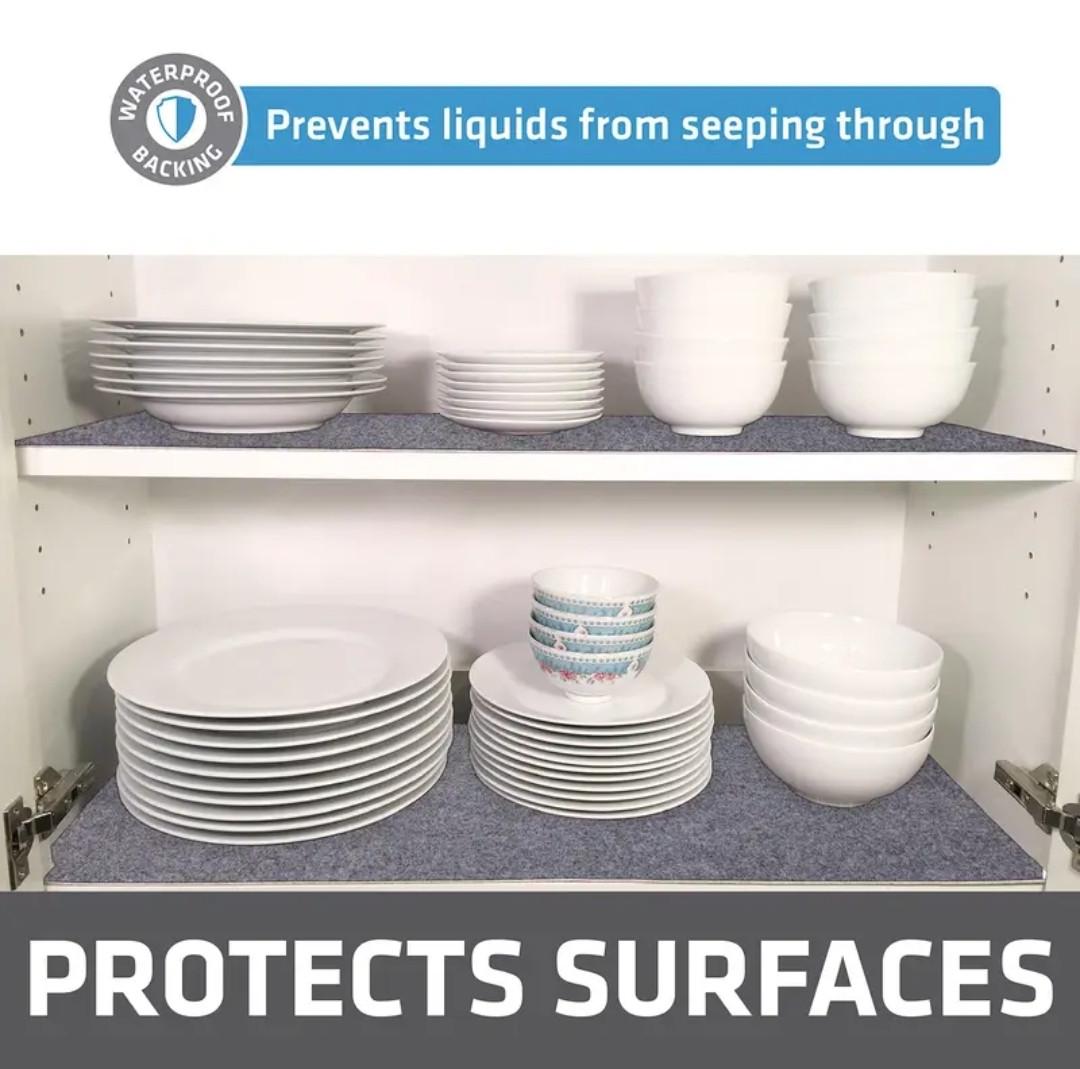 Подкладка фетровая меланж 30х300 см Темно-серый (2509327653) - фото 3 Подкладка фетровая меланж 30х300 см Темно-серый (2509327653) - фото 3