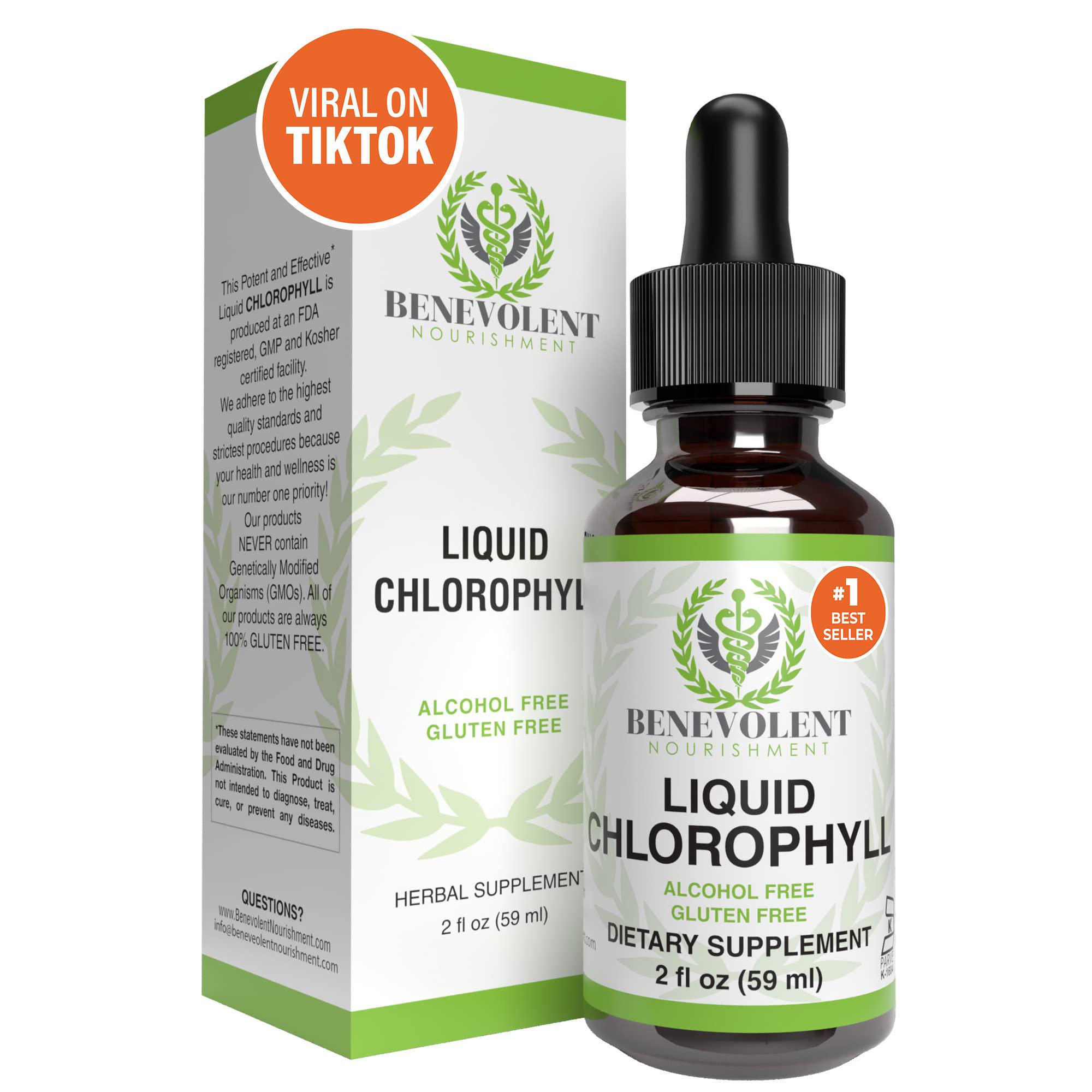 ᐉ Витамины Benevolent Nourishment Liquid Chlorophyll 59 мл (00000038415)