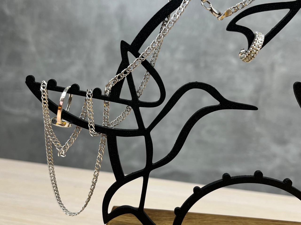 Підставка для прикрас Vestav Колібрі Чорний (000126) - фото 3