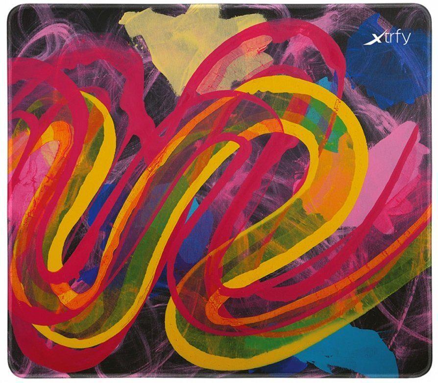 Игровая поверхность Cherry Xtrfy GP4 Street 460х400х4 мм с противоскользящим основанием с принтом Pink (XG-GP4-L-PINK)