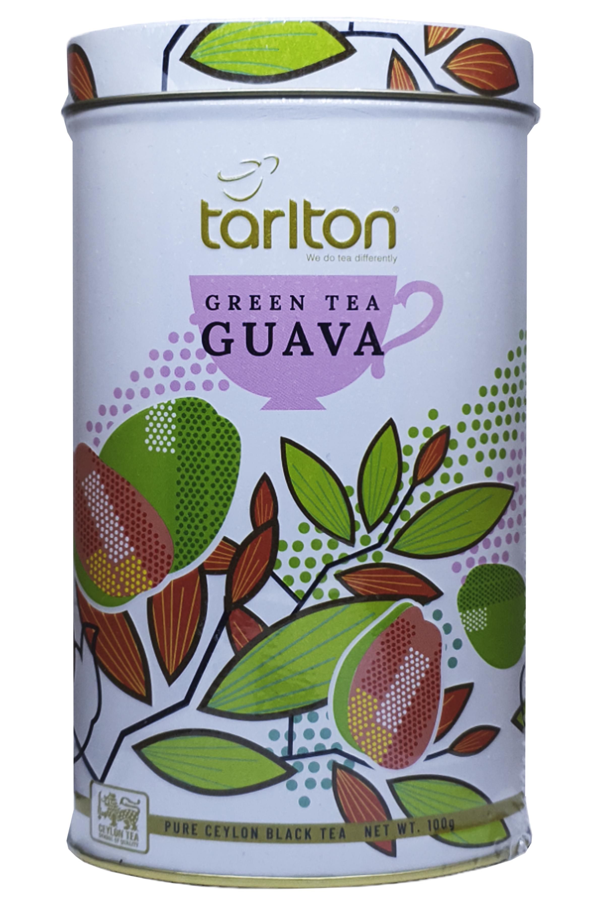 Чай Tarlton Гуава зеленый OPA в металлической банке 100 г (58846)
