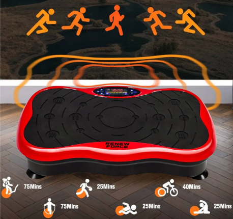 Віброплатформа Renew Force ProFit 150 з еспандерами і Bluetooth - фото 5 Віброплатформа Renew Force ProFit 150 з еспандерами і Bluetooth - фото 5