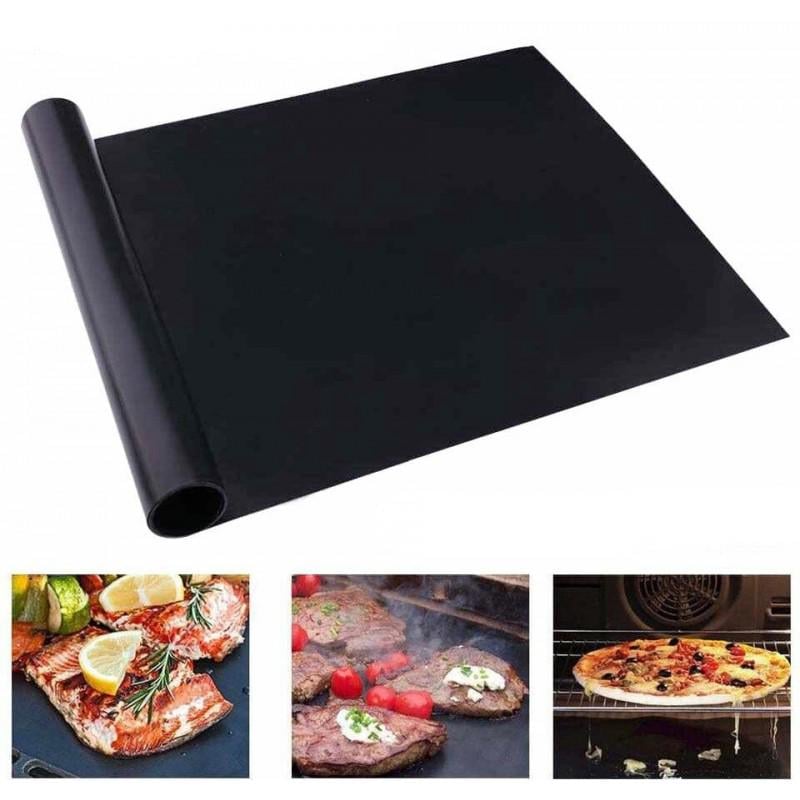 Тефлоновый коврик для гриля антипригарный гриль мат 33х40х0.2см BBQ grill sheet Тефлоновый коврик для гриля антипригарный гриль мат 33х40х0.2см BBQ grill sheet