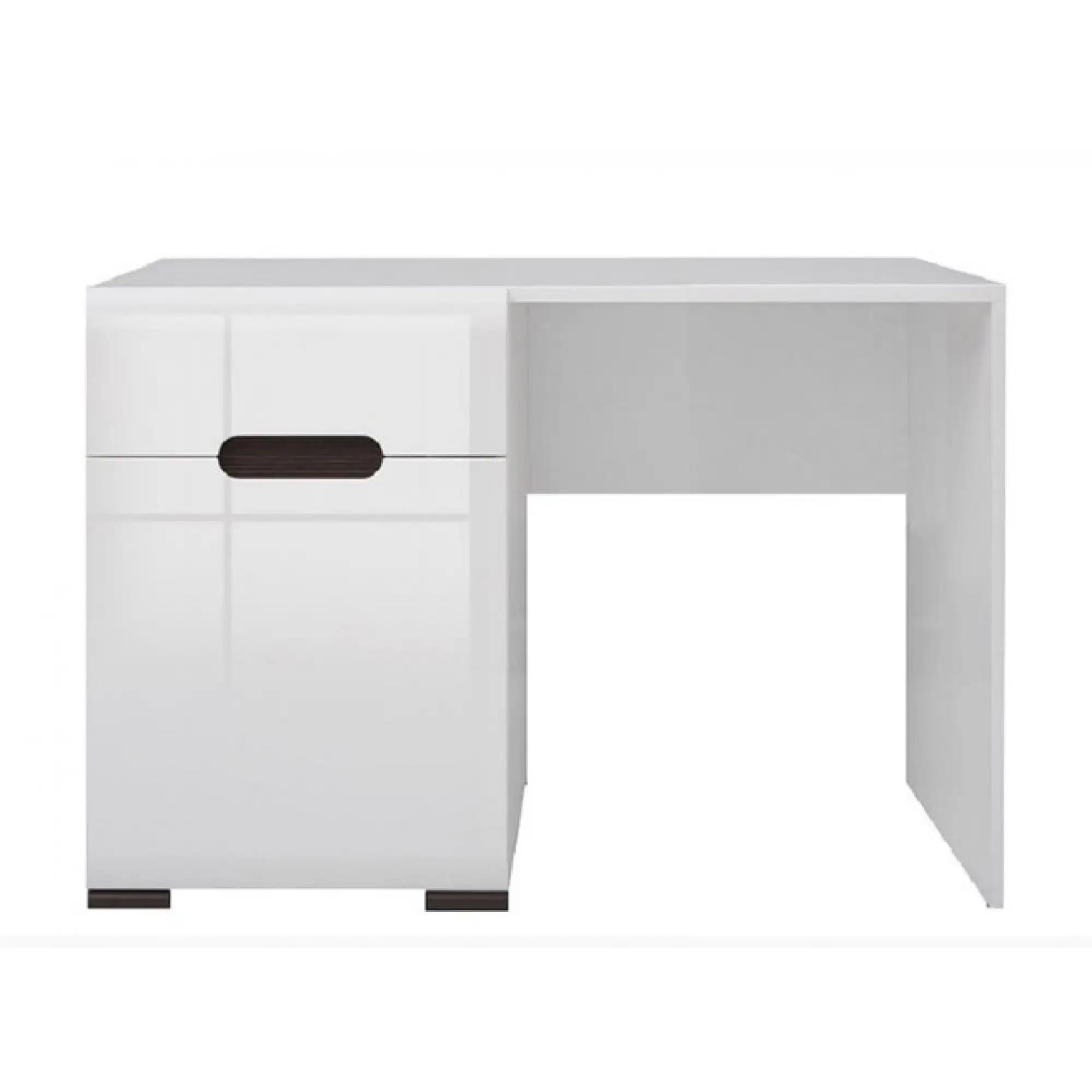 Туалетный столик ВМК Ацтека TOL1D1S/4/11 Белый/Белый глянец (GRB-1659)