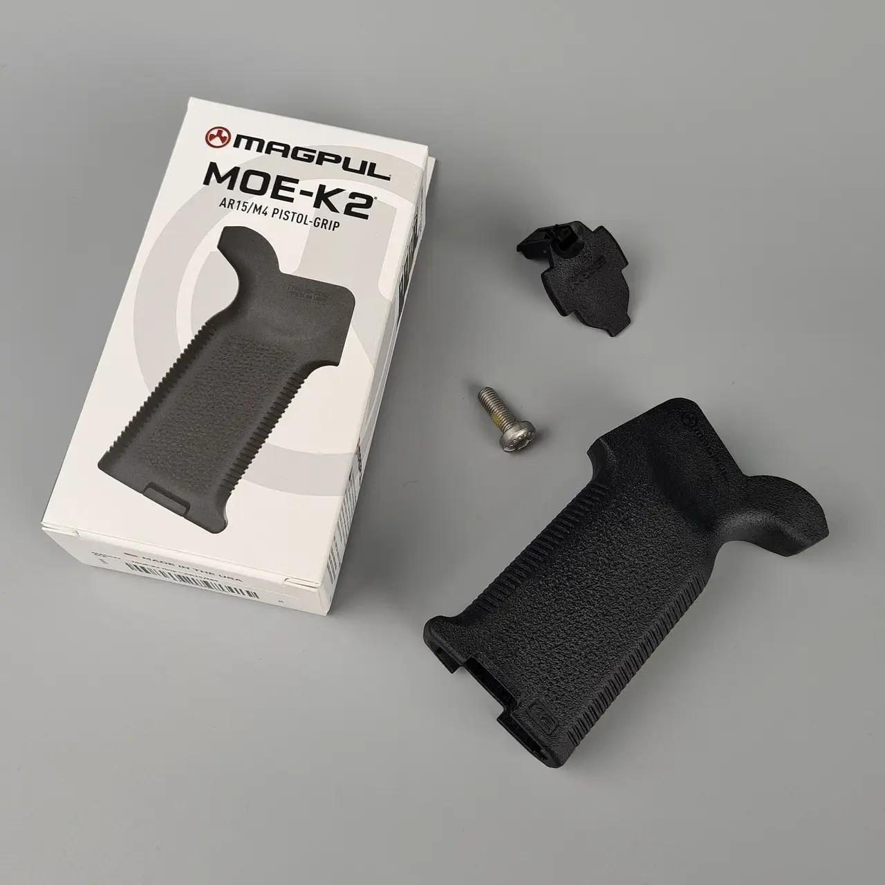 Рукоятка пистолетная Magpul MOE K2 Grip AR15/M4 Black (MAG522-BLK) - фото 7 Рукоятка пистолетная Magpul MOE K2 Grip AR15/M4 Black (MAG522-BLK) - фото 7