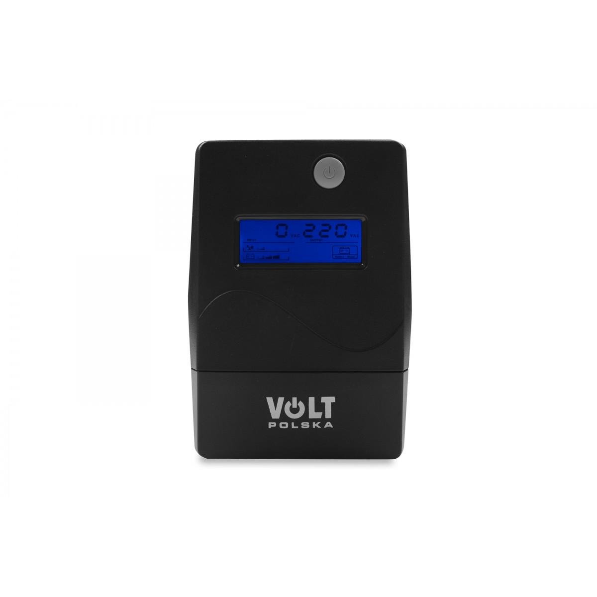 Источник беcперебойного питания Volt Polska UPS 1200 ВА 720 Вт 2x7 Ач (20457) - фото 7