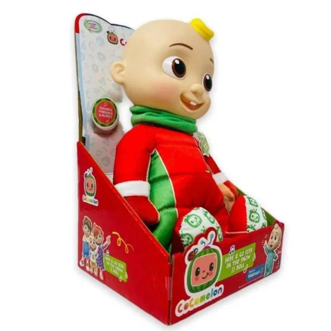 Интерактивная игрушка CoComelon Roto Plush Hide & Go Seek In The Snow JJ Doll 36 см (29113915) - фото 2 Интерактивная игрушка CoComelon Roto Plush Hide & Go Seek In The Snow JJ Doll 36 см (29113915) - фото 2