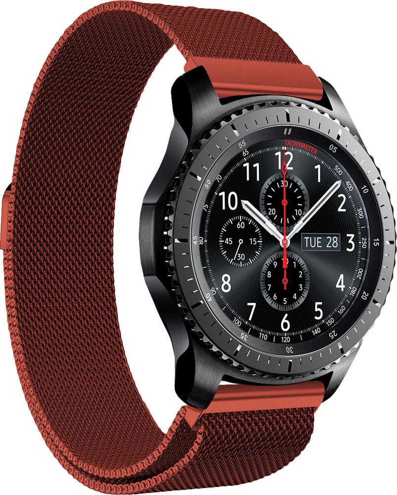 Ремешок Миланская Петля Milano для Samsung Gear S3 Red (33354-2D)