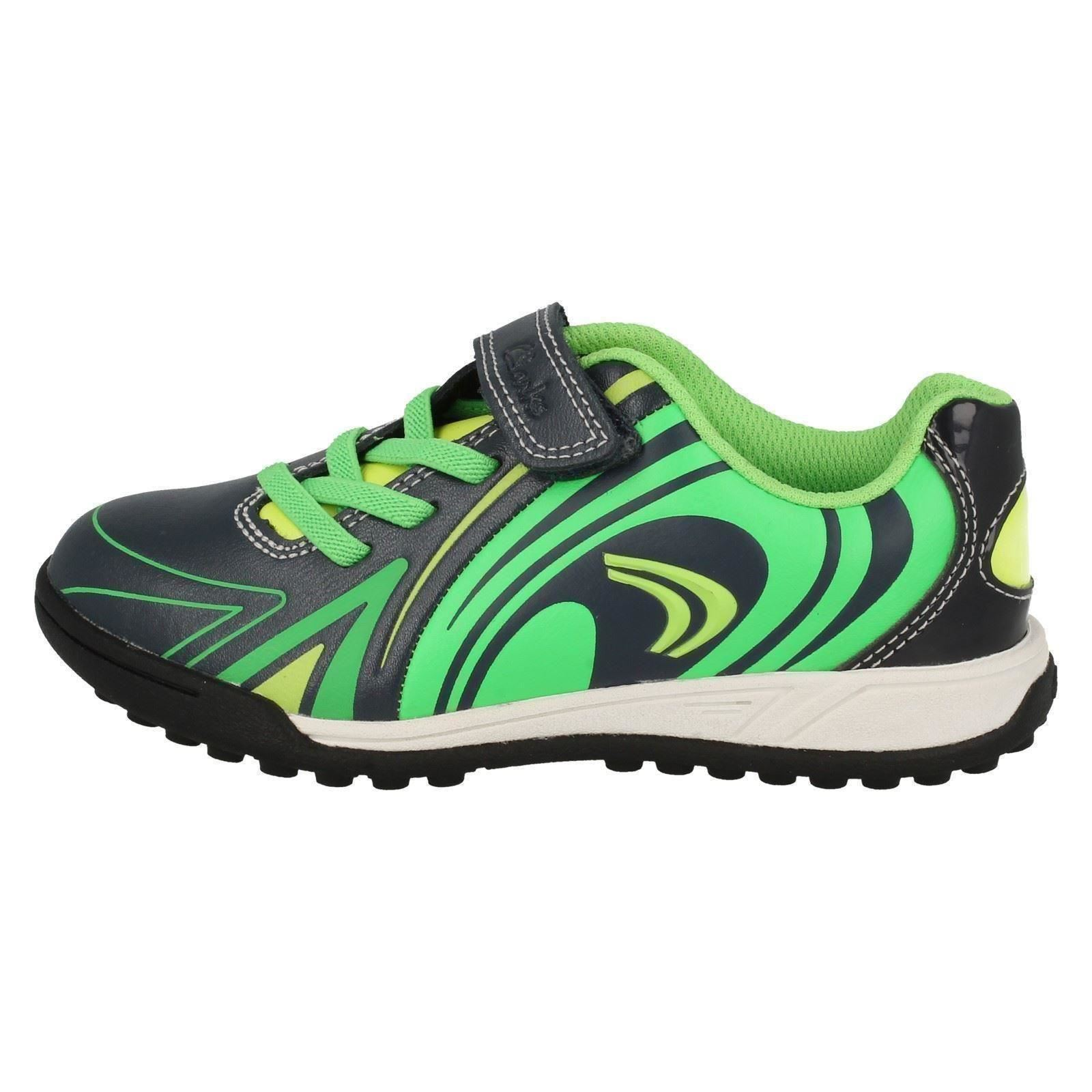 Кросівки Kids Clarks Blue In Time р. 26/9/17 см Зелений - фото 2 Кросівки Kids Clarks Blue In Time р. 26/9/17 см Зелений - фото 2