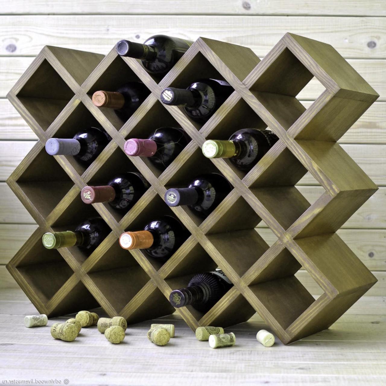 Полка для вина настольная Помпано Мускат (Впс-014507)