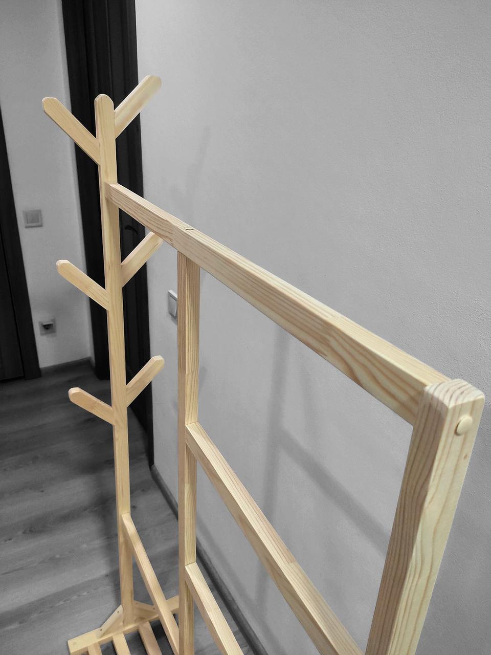 Стойка-вешалка для одежды деревянная (2494301018) - фото 6 Стойка-вешалка для одежды деревянная (2494301018) - фото 6