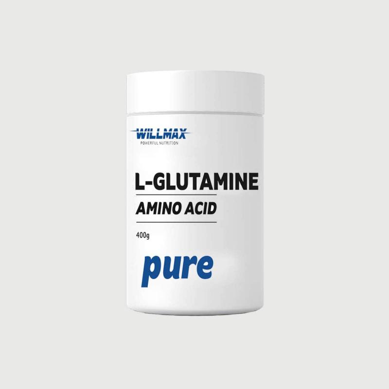 Амінокислота L-Глютамин Willmax L-Glutamin 400 г