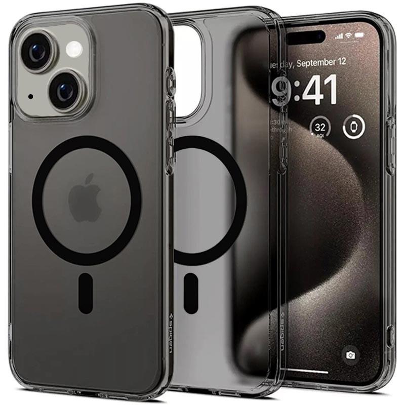 Противоударный чехол SGP Black Matte (MagFit) для Apple iPhone 14 (6.1") Black