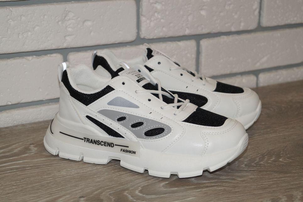 Кроссовки подростковые Prime р. 34 22 см Белый (30779-34)