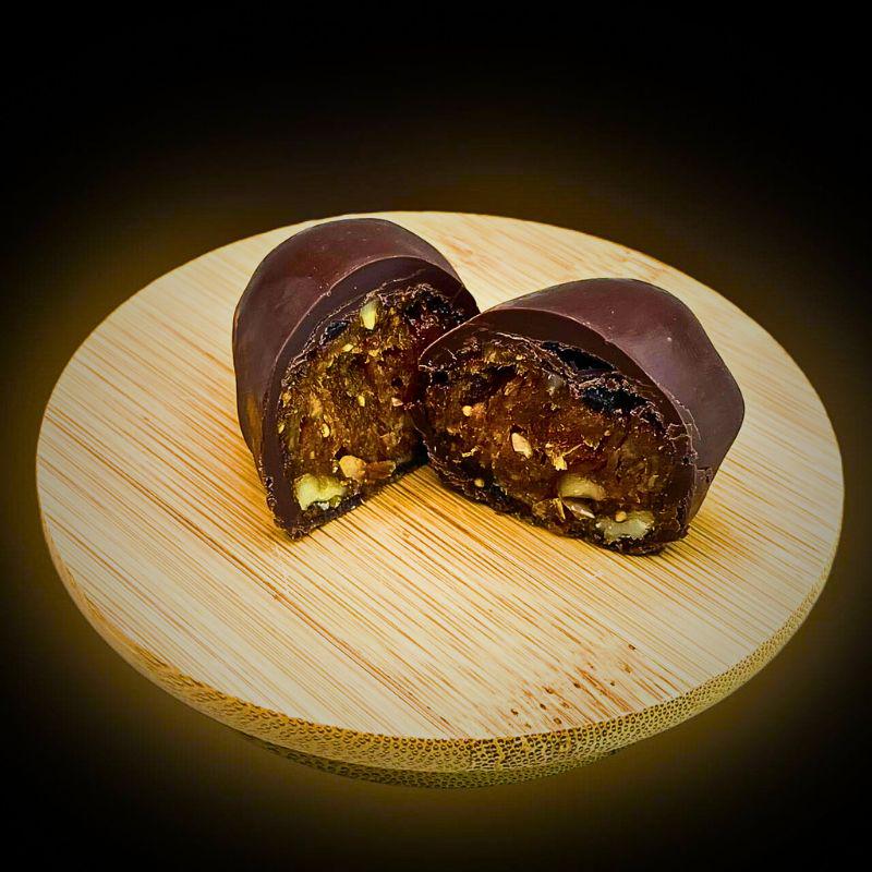 Конфеты Асал с орехами и сухофруктами в шоколадной глазури инжир в коробке 1 кг (Asal-candies-FAH) - фото 3 Конфеты Асал с орехами и сухофруктами в шоколадной глазури инжир в коробке 1 кг (Asal-candies-FAH) - фото 3