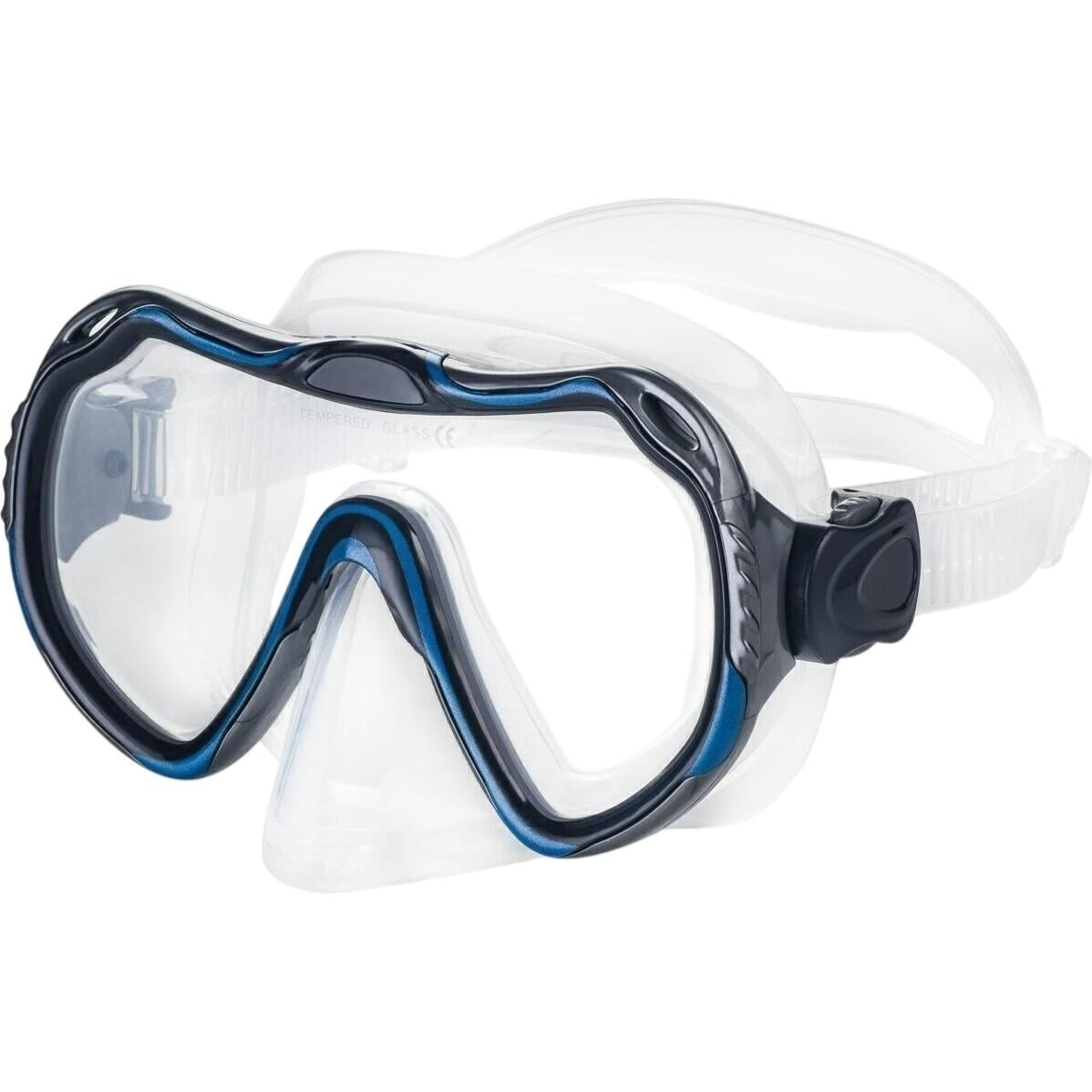 Маска для плавания Aqua Speed JAVA Прозрачно-сине-черный (225-11) Маска для плавания Aqua Speed JAVA Прозрачно-сине-черный (225-11)