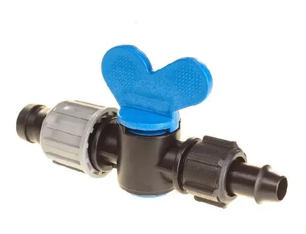 Кран стартовий Evci Plastik із підтискачем для крапельної стрічки