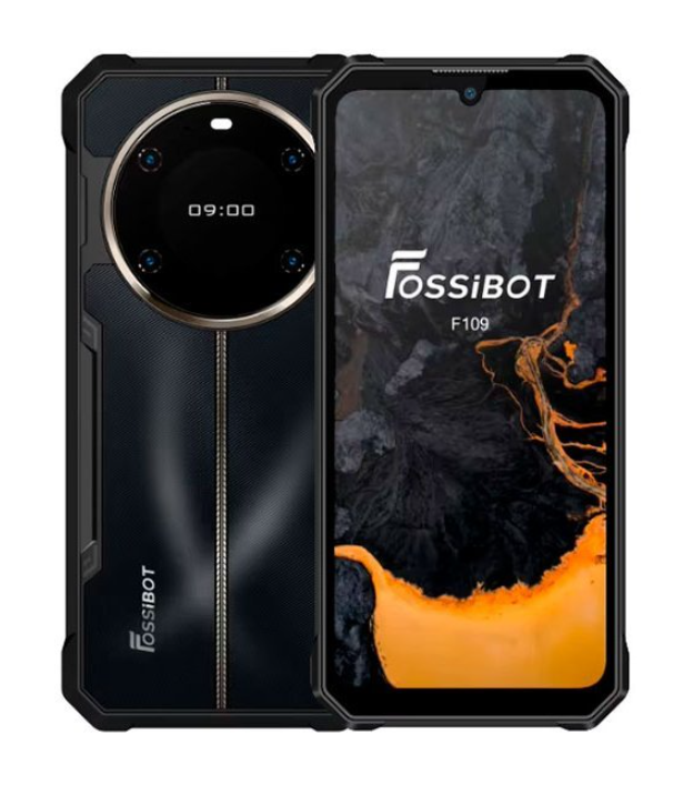 Смартфон Fossibot F109 8/256 ГБ IP69K 5G NFC Black/Gold (21103944) - фото 1