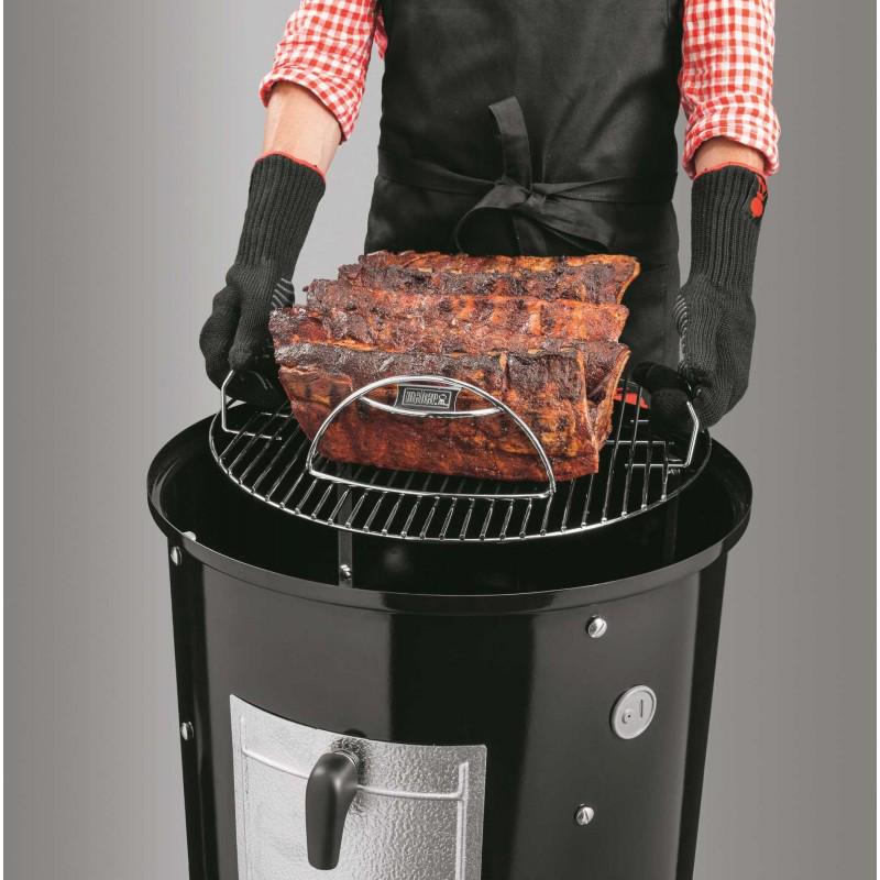 Вугільна коптильня Weber Smokey Mountain Cooker, 57 см - 731004 - фото 4