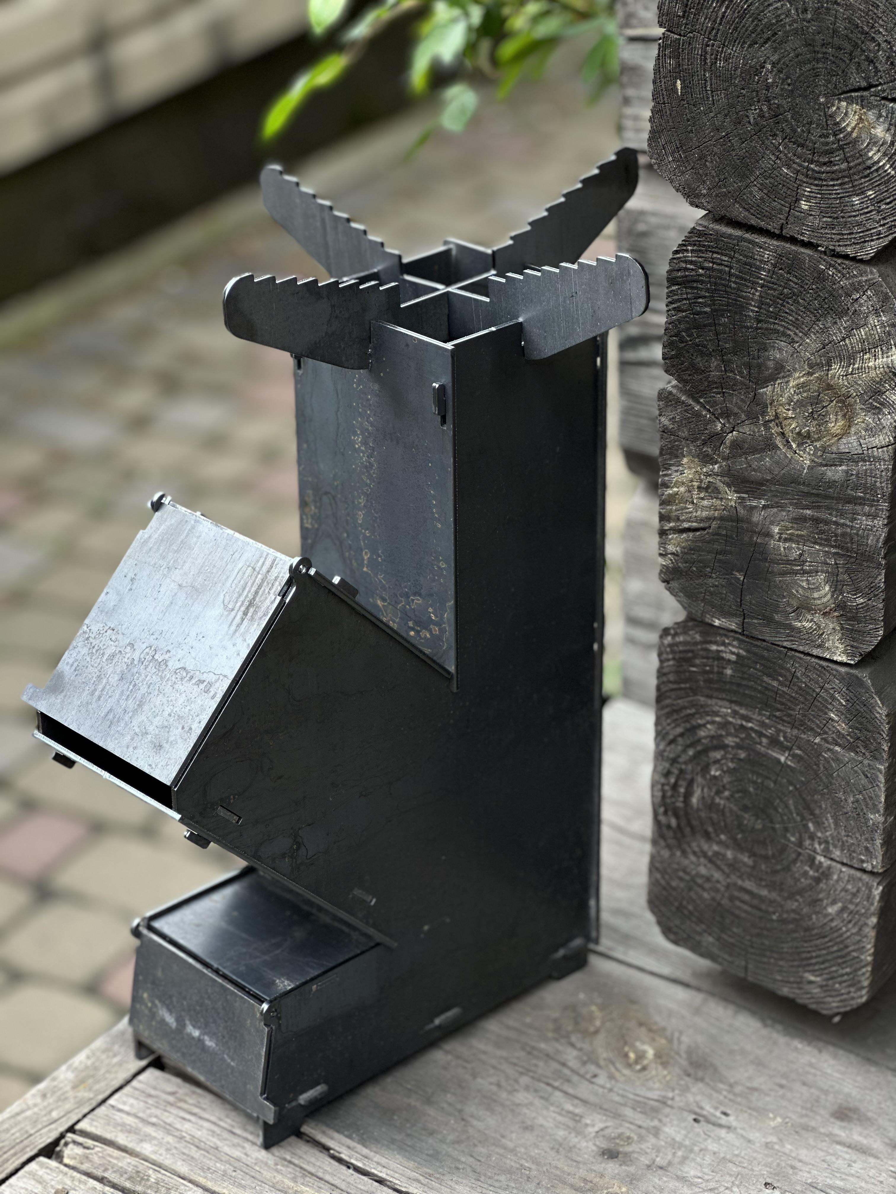 Турбо печь разборная Reckless 3 мм 37х27х10 см (тп3) - фото 9 Турбо печь разборная Reckless 3 мм 37х27х10 см (тп3) - фото 9