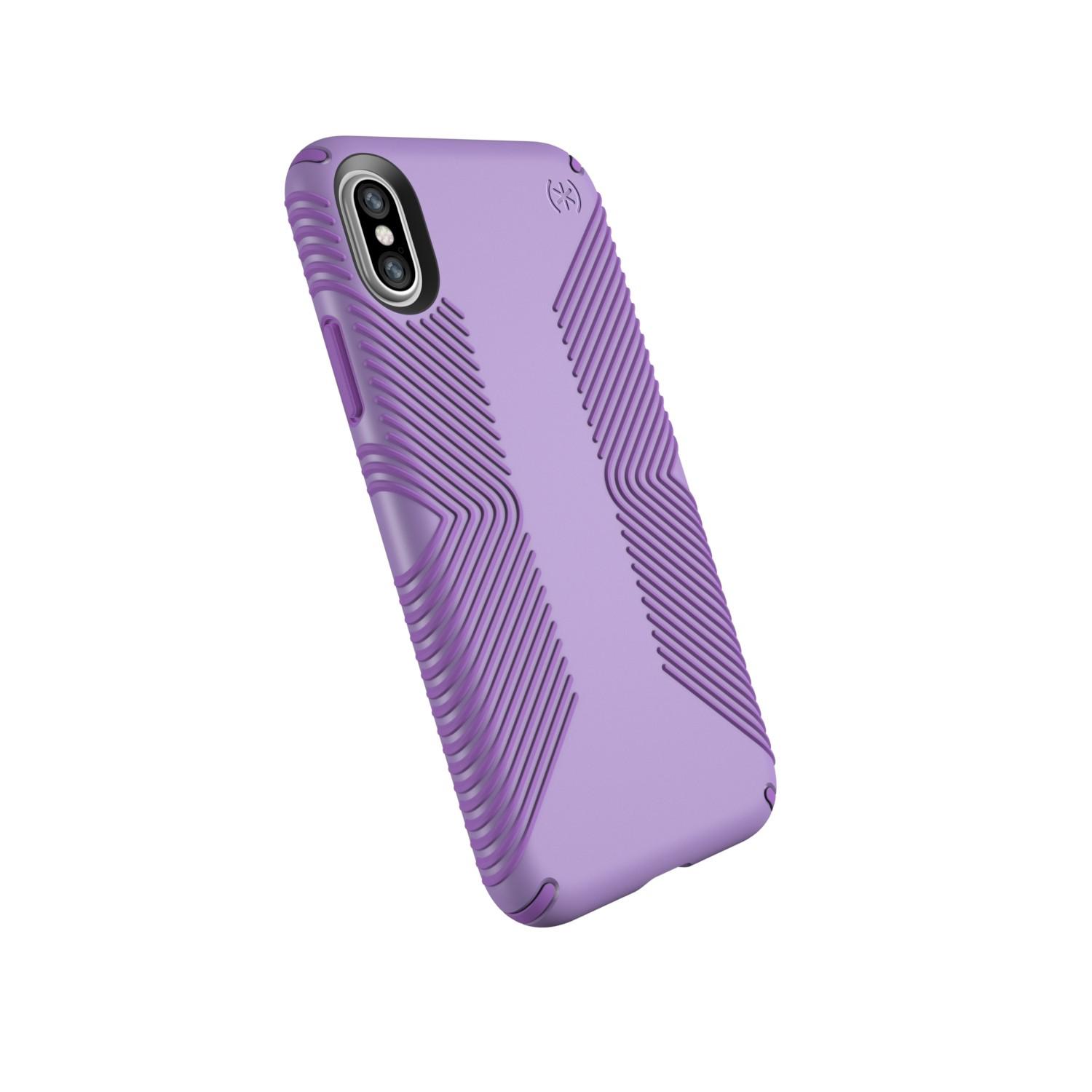 Чехол противоударный Speck Presidio Grip для Iphone X/XS Aster Purple-Heliotrope Purple