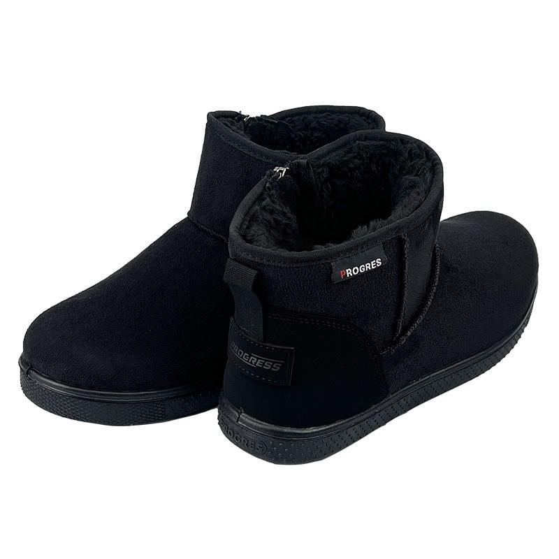 Угги мужские короткие Progres на замке 1413 p. 42 27 см Черный (90638102) - фото 3