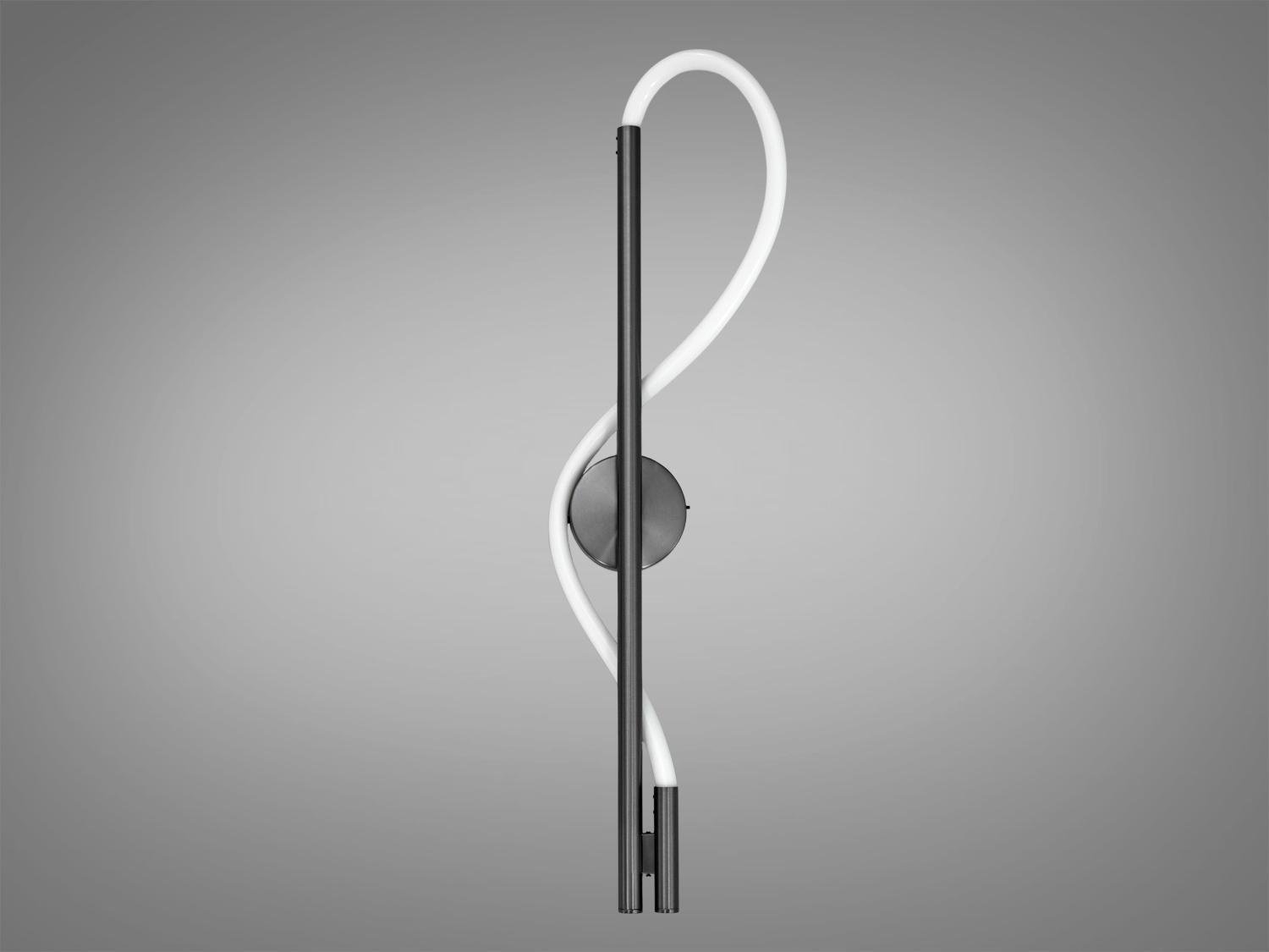 Бра настінна Мотузка 14W Чорний/Хром (SY9607-BHR) Бра настінна Мотузка 14W Чорний/Хром (SY9607-BHR)